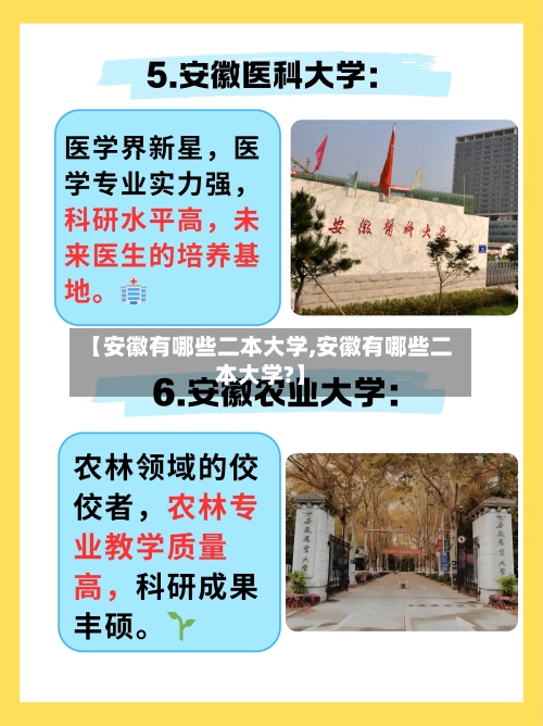 【安徽有哪些二本大学,安徽有哪些二本大学?】-第1张图片