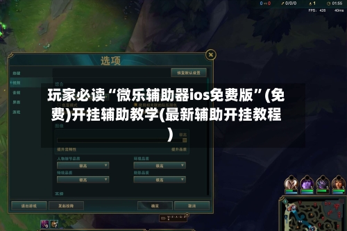 玩家必读“微乐辅助器ios免费版	”(免费)开挂辅助教学(最新辅助开挂教程)-第1张图片