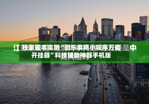 独家脚本实测“微乐麻将小程序万能开挂器”科技辅助神器手机版-第3张图片