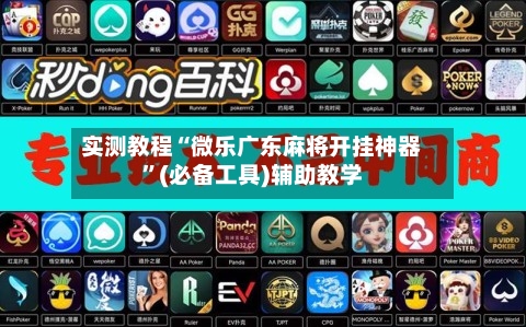 实测教程“微乐广东麻将开挂神器”(必备工具)辅助教学-第1张图片