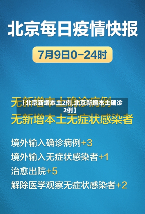 【北京新增本土2例,北京新增本土确诊2例】-第3张图片