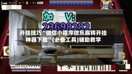 开挂技巧“微信小程序微乐麻将开挂神器下载”(必备工具)辅助教学-第1张图片