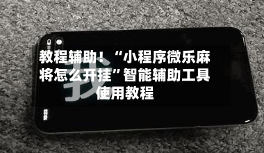教程辅助！“小程序微乐麻将怎么开挂”智能辅助工具使用教程-第1张图片