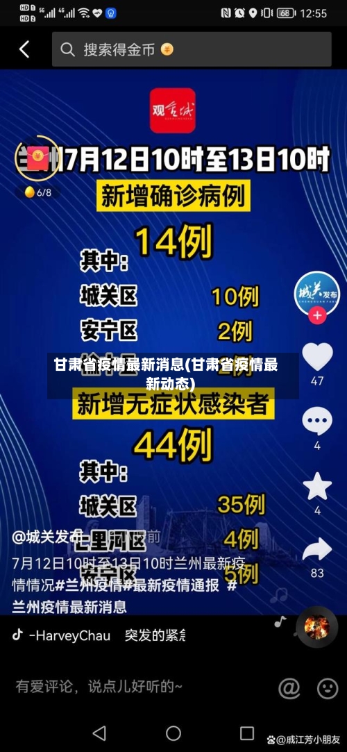 甘肃省疫情最新消息(甘肃省疫情最新动态)-第1张图片