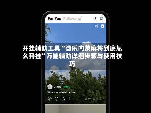 开挂辅助工具“微乐内蒙麻将到底怎么开挂	”万能辅助详细步骤与使用技巧-第1张图片
