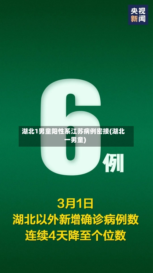 湖北1男童阳性系江苏病例密接(湖北一男童)-第1张图片