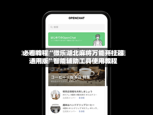 必看教程“微乐湖北麻将万能开挂器通用版”智能辅助工具使用教程-第1张图片
