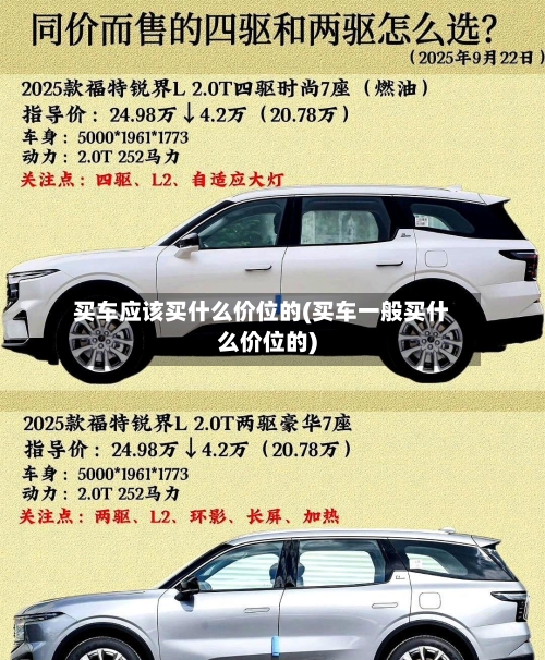 买车应该买什么价位的(买车一般买什么价位的)-第1张图片