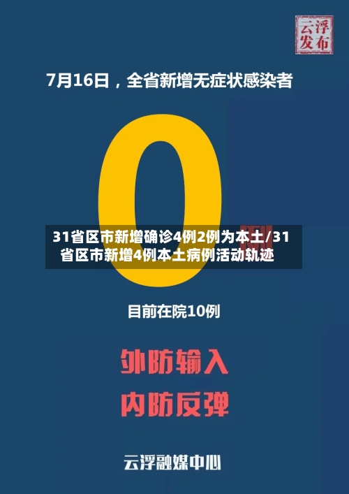 31省区市新增确诊4例2例为本土/31省区市新增4例本土病例活动轨迹-第2张图片
