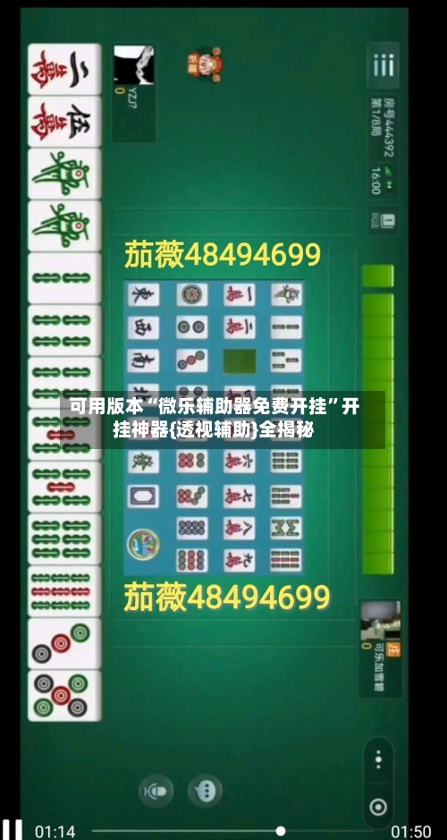 可用版本“微乐辅助器免费开挂	”开挂神器{透视辅助}全揭秘-第1张图片