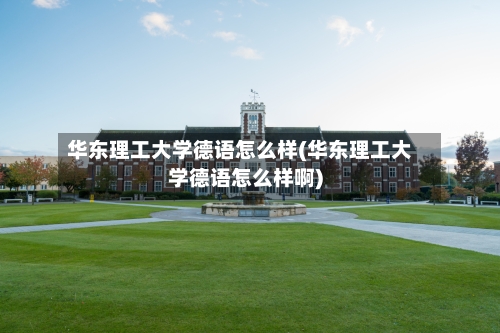 华东理工大学德语怎么样(华东理工大学德语怎么样啊)-第1张图片
