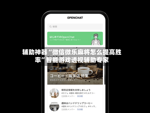 辅助神器“微信微乐麻将怎么提高胜率”智能游戏透视辅助专家-第3张图片