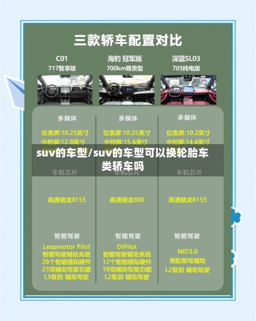 suv的车型/suv的车型可以换轮胎车类轿车吗-第2张图片