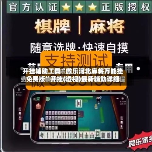 开挂辅助工具“微乐河北麻将万能挂免费版”开挂(透视)最新辅助详细-第2张图片