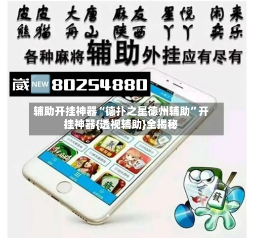 辅助开挂神器“德扑之星德州辅助”开挂神器{透视辅助}全揭秘-第2张图片
