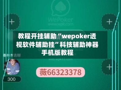 教程开挂辅助“wepoker透视软件辅助挂	”科技辅助神器手机版教程-第1张图片