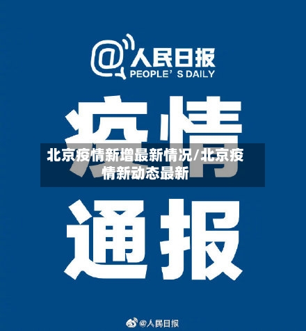 北京疫情新增最新情况/北京疫情新动态最新-第1张图片