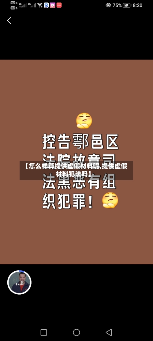 【怎么样算提供虚假材料呢,提供虚假材料犯法吗】