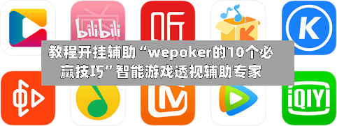 教程开挂辅助“wepoker的10个必赢技巧	”智能游戏透视辅助专家-第1张图片