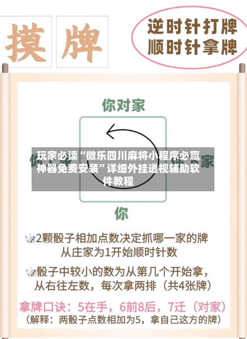 玩家必读“微乐四川麻将小程序必赢神器免费安装”详细外挂透视辅助软件教程