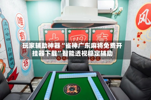 玩家辅助神器“雀神广东麻将免费开挂器下载”智能透视稳定辅助-第2张图片