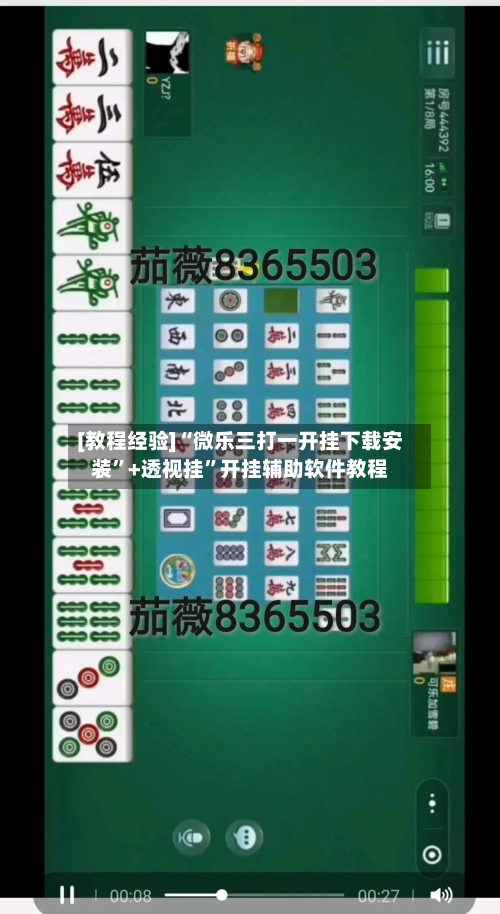 [教程经验]“微乐三打一开挂下载安装”+透视挂	”开挂辅助软件教程-第1张图片