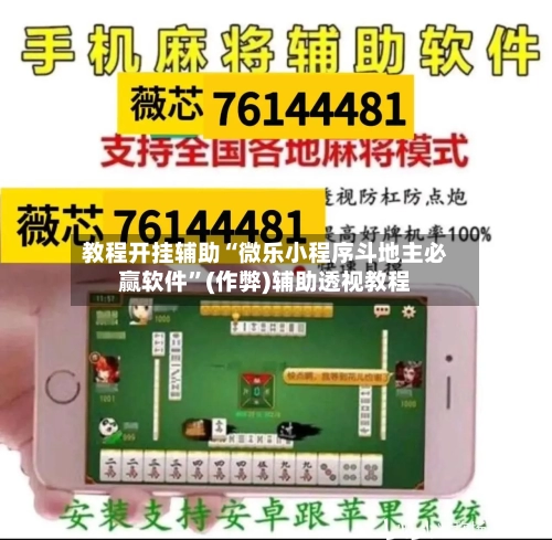 教程开挂辅助“微乐小程序斗地主必赢软件”(作弊)辅助透视教程