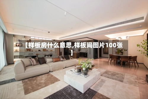 【样板房什么意思,样板间图片100张】