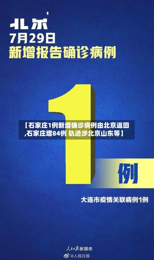 【石家庄1例新增确诊病例由北京返回,石家庄增84例 轨迹涉北京山东等】