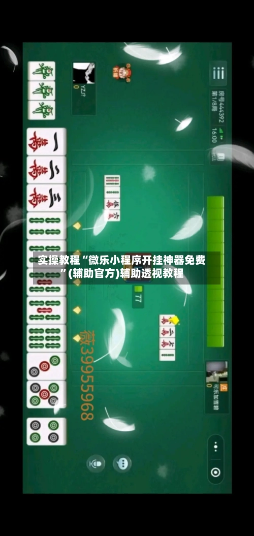 实操教程“微乐小程序开挂神器免费”(辅助官方)辅助透视教程