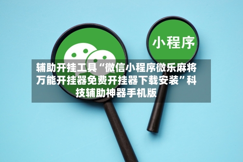 辅助开挂工具“微信小程序微乐麻将万能开挂器免费开挂器下载安装”科技辅助神器手机版-第3张图片