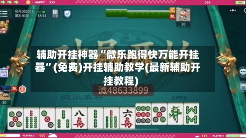 辅助开挂神器“微乐跑得快万能开挂器”(免费)开挂辅助教学(最新辅助开挂教程)-第3张图片