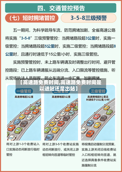 【高速路免费时间,高速路免费时间是以进站还是出站】