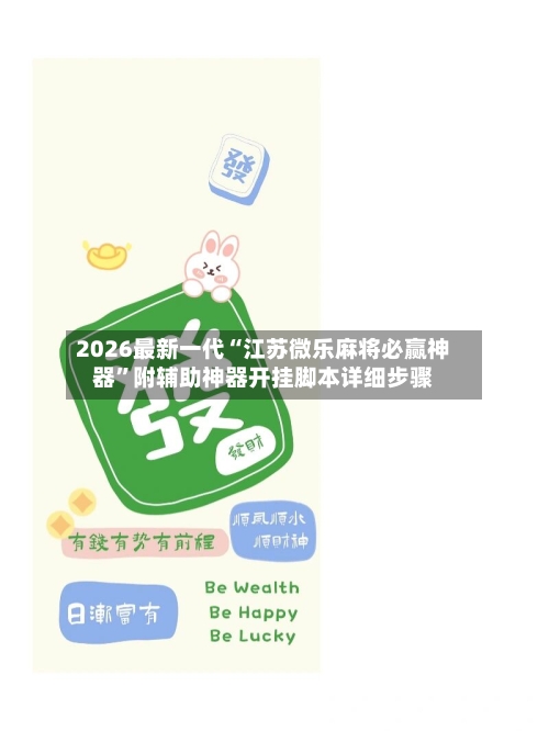 2026最新一代“江苏微乐麻将必赢神器	”附辅助神器开挂脚本详细步骤-第2张图片