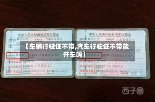 【车辆行驶证不带,汽车行驶证不带能开车吗】