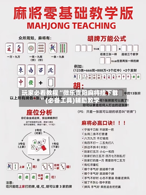 玩家必看教程“微乐贵阳麻将挂下载”(必备工具)辅助教学