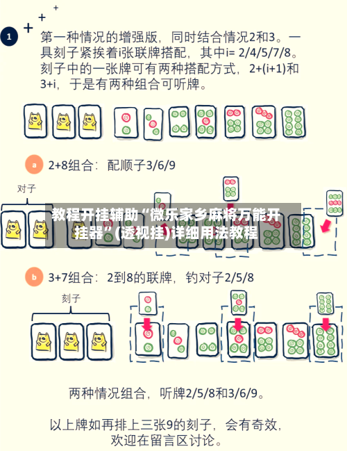 教程开挂辅助“微乐家乡麻将万能开挂器”(透视挂)详细用法教程