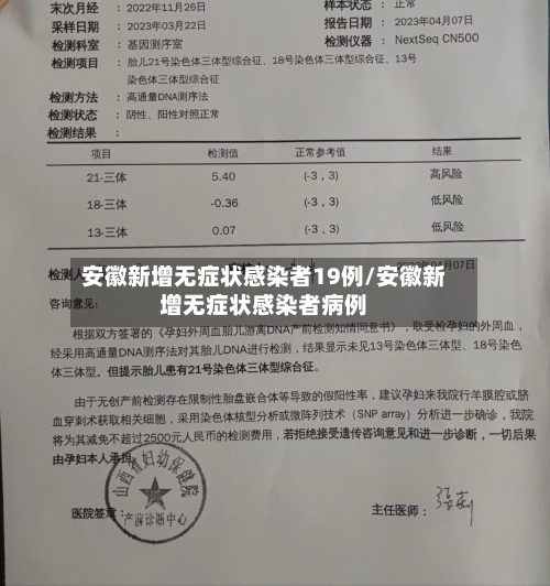 安徽新增无症状感染者19例/安徽新增无症状感染者病例