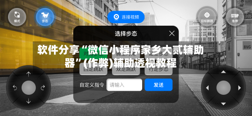 软件分享“微信小程序家乡大贰辅助器”(作弊)辅助透视教程-第3张图片