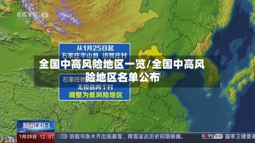 全国中高风险地区一览/全国中高风险地区名单公布