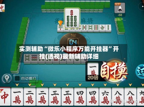 实测辅助“微乐小程序万能开挂器”开挂(透视)最新辅助详细-第2张图片