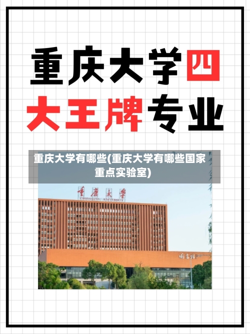 重庆大学有哪些(重庆大学有哪些国家重点实验室)-第2张图片