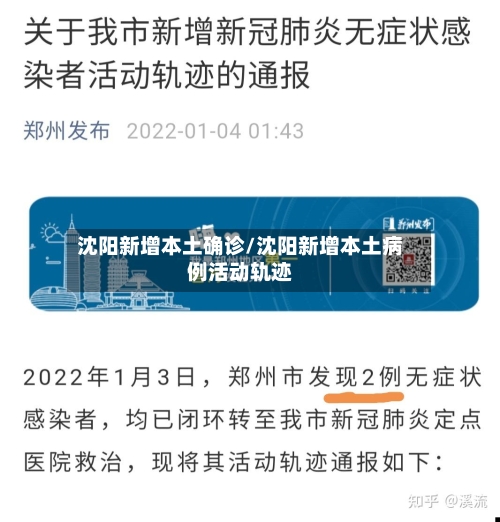 沈阳新增本土确诊/沈阳新增本土病例活动轨迹-第2张图片