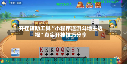 开挂辅助工具“小程序途游斗地主透视	”真实开挂技巧分享-第2张图片