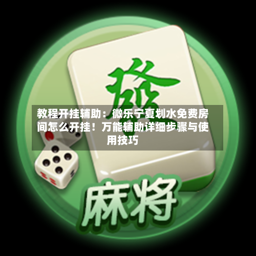教程开挂辅助:微乐宁夏划水免费房间怎么开挂!万能辅助详细步骤与使用技巧-第2张图片