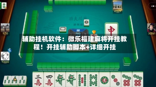 辅助挂机软件:微乐福建麻将开挂教程!开挂辅助脚本+详细开挂-第2张图片