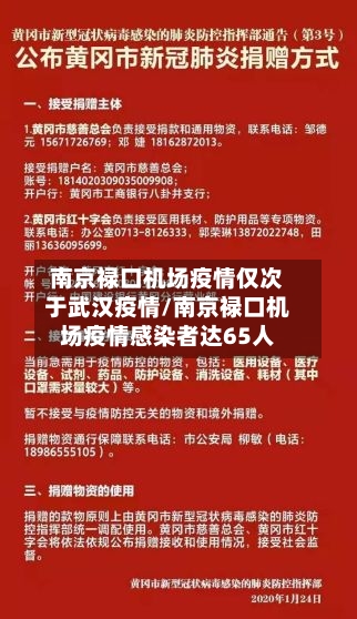 南京禄口机场疫情仅次于武汉疫情/南京禄口机场疫情感染者达65人-第1张图片