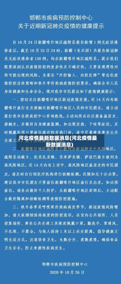 河北疫情最新数据消息(河北疫情最新数据消息)-第1张图片